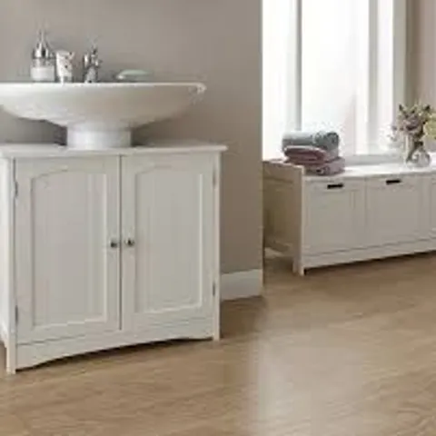 BOXED GFW COLONIAL UNDERBASIN UNIT - WHITE (1 BOX)