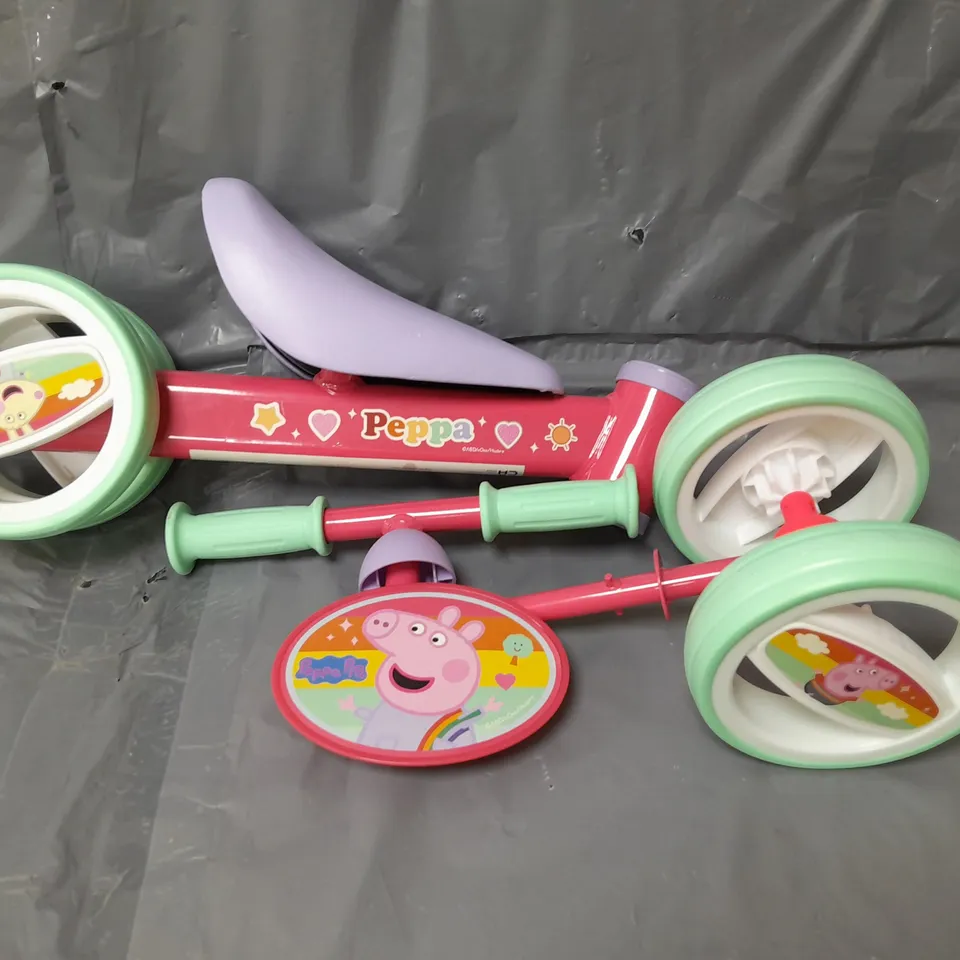 PEPPA PIG DELUXE BOBBLE RIDE ON