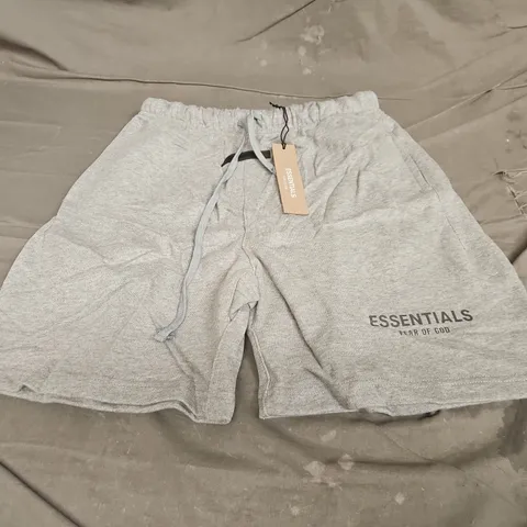 ESSENTIALS FEAR OF GOD FLEECE SHORTS - SIZE M