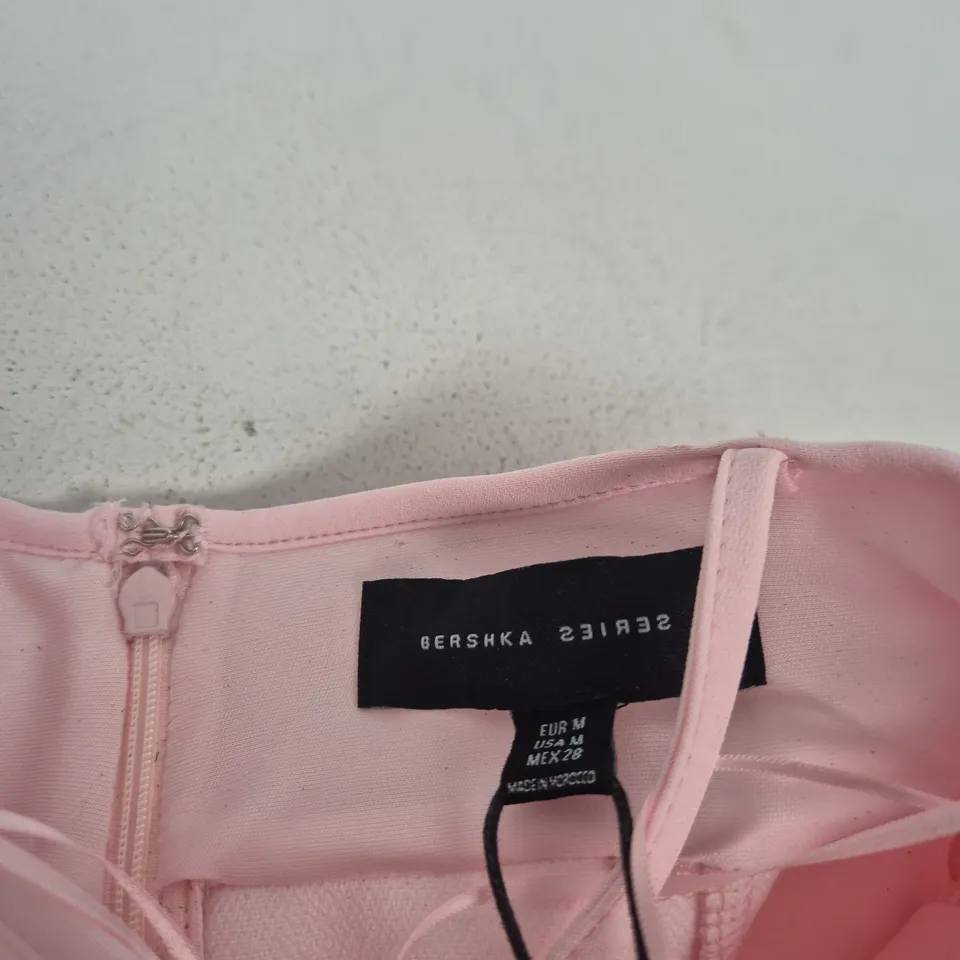 BERSHKA PINK DRESS – WOMEN'S, UK SIZE M (USA M)