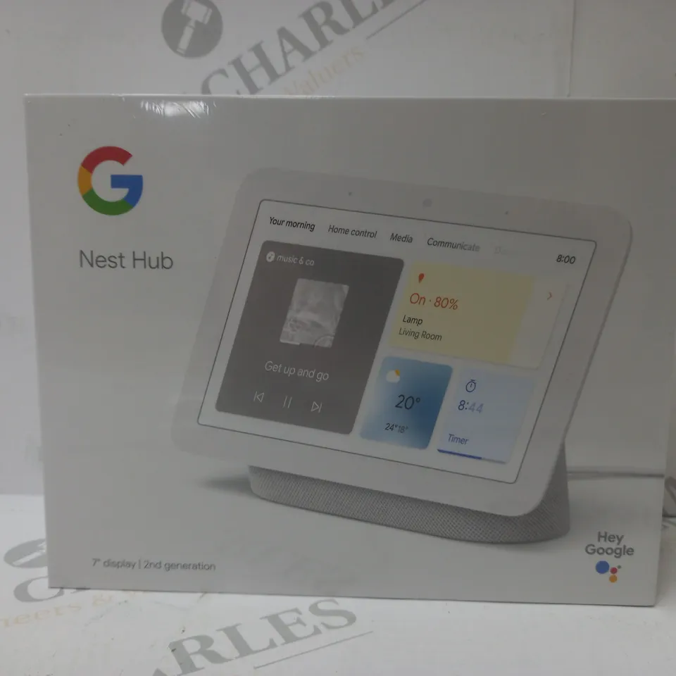 BRAND NEW BOXED GOOGLE NEST HUB 2ND GEN SMART SPEAKER WITH SCREEN