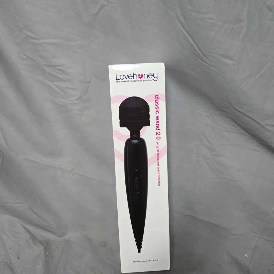 LOVEHONEY CLASSIC WAND 2.0 MASSAGER – BOXED