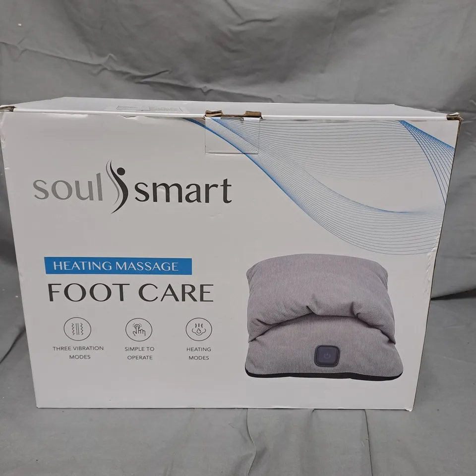 SOUL SMART FOOT CARE HEATING MASSAGE FOOT MASSAGER