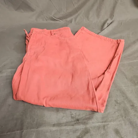 BEAUFORT & BLAKE WIDE LEG JEANS IN HEATON ROSE SIZE 16