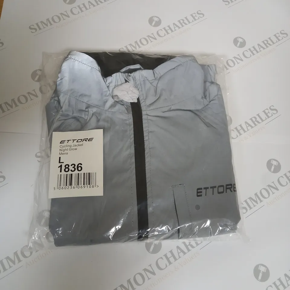 BAGGED ETTORE CYCLING JACKET SIZE L