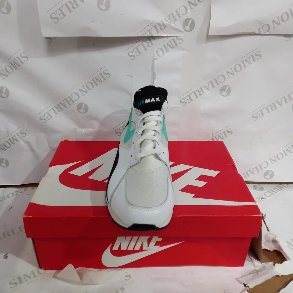 PAIR OF NIKE AIR MAX 93 BRIGHT WHITE/ CITRUS - SIZE 12