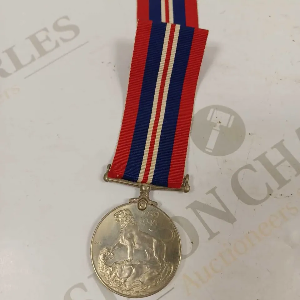 SMALL BOX CONTAINING 3 X ASSORTED BRITISH MILITARY SERVICE MEDALS WITH PAPERWORK