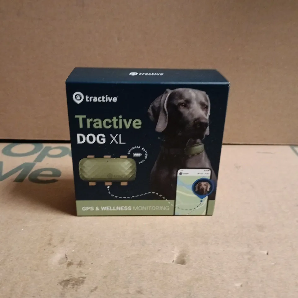 SEALED TRACTIVE DOG XL GPS & WELLNESS MONITORING