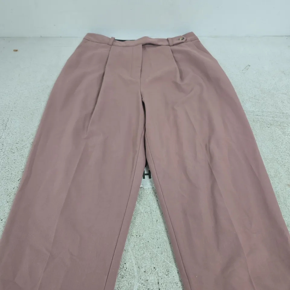 TOPSHOP WOMEN’S TROUSERS – PINK, UK 10 (EU 38)