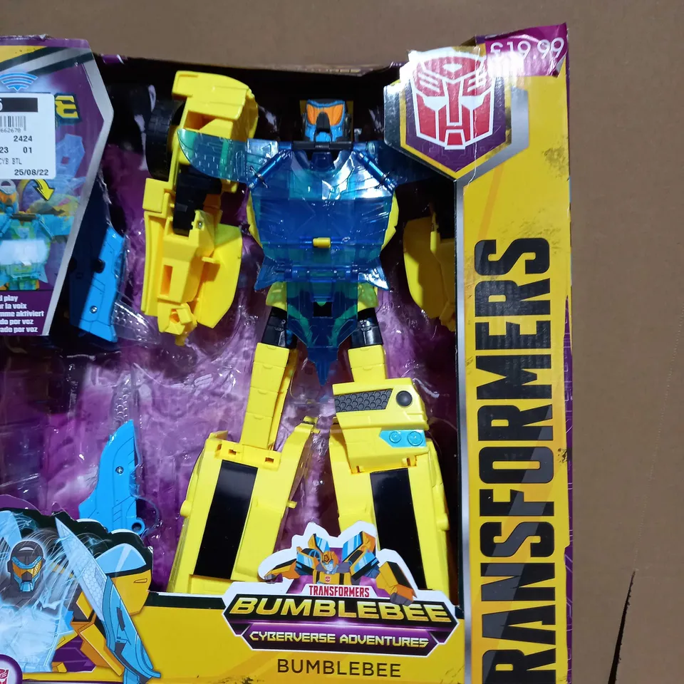 TRANSFORMERS CYBERVERSE ADVENTURES BUMBLEBEE ACTION FIGURE 