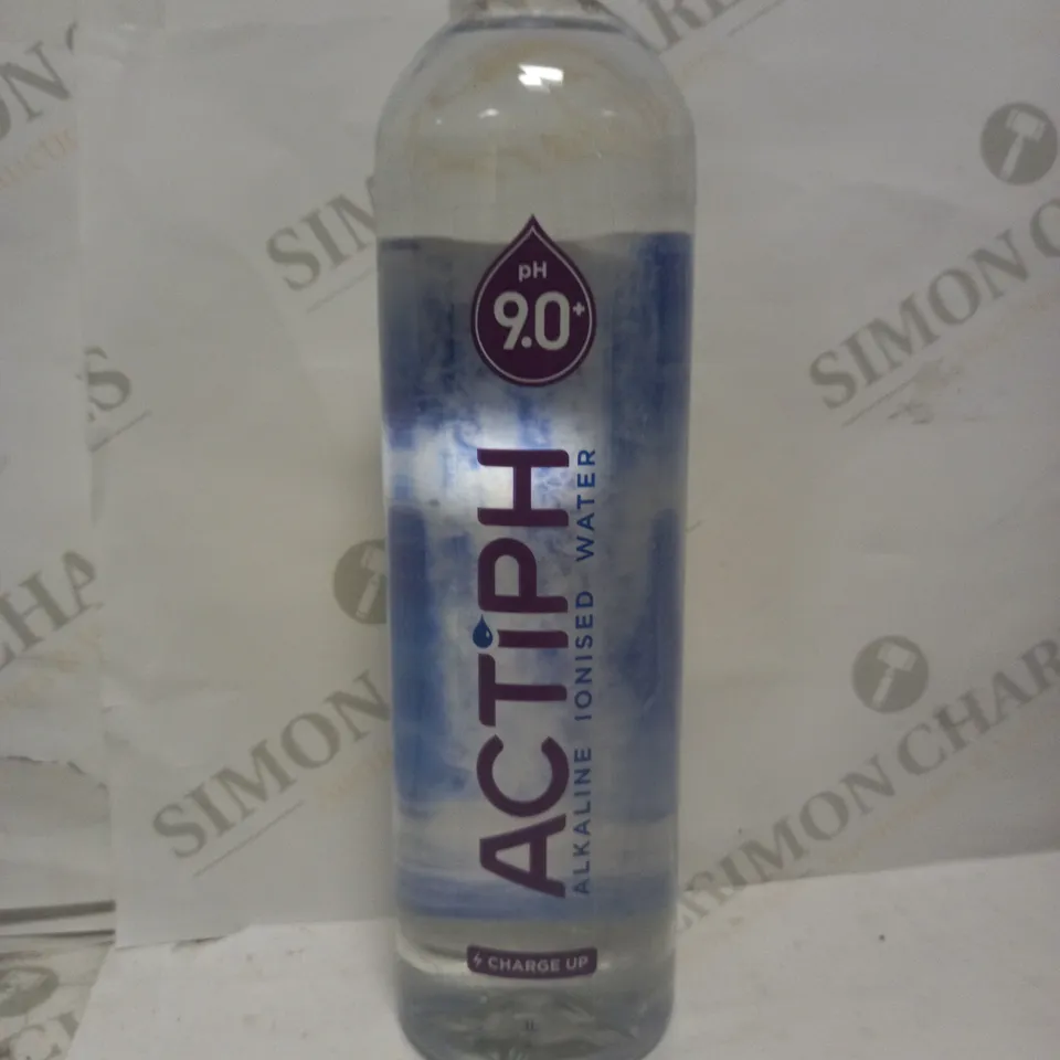 LOT OF 11 BOTTLES OF ACTIPH ALKALINE IONISED WATER 1L