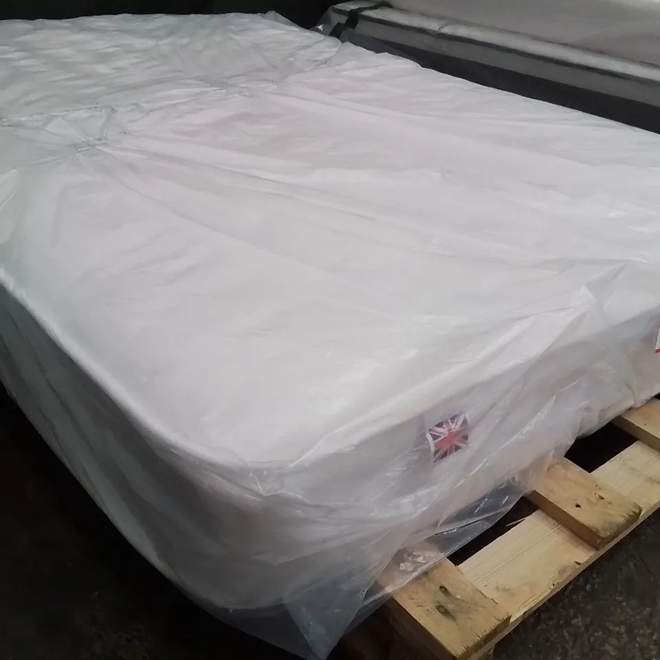 QUALITY BAGGED 7 LAYER MEMERY FOAM COMFORT HYBRID BONNELL SPRUNG MATTRESS 4FT 6 