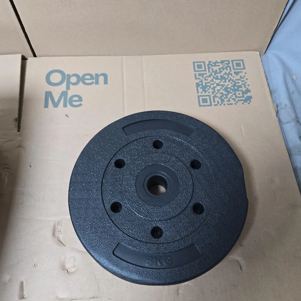 7X 5KG PLASTIC PLATES