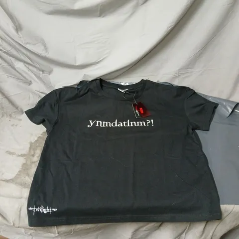 KOI THE TWILIGHT SAGE LARGE BLACK T SHIRT WITH TAGS