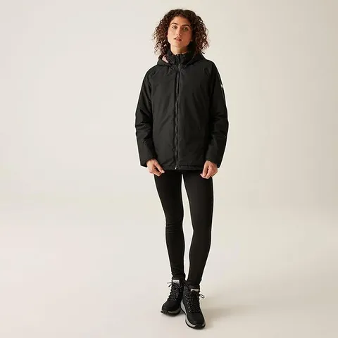 REGATTA WOMENS WENTWOOD IX JACKET - BLACK - UK SIZE 10