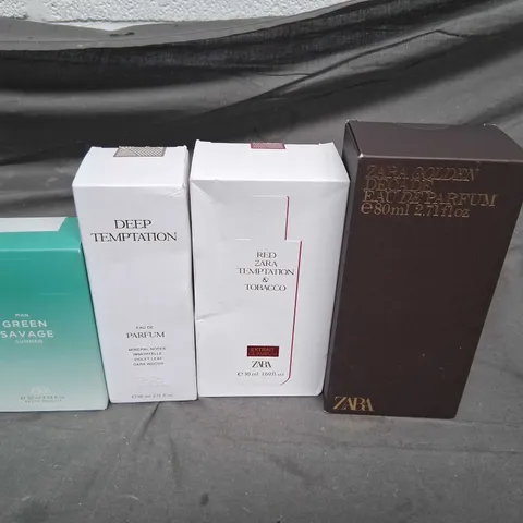 APPROXIMATELY SEVEN ASSORTED ZARA FRAGRANCES