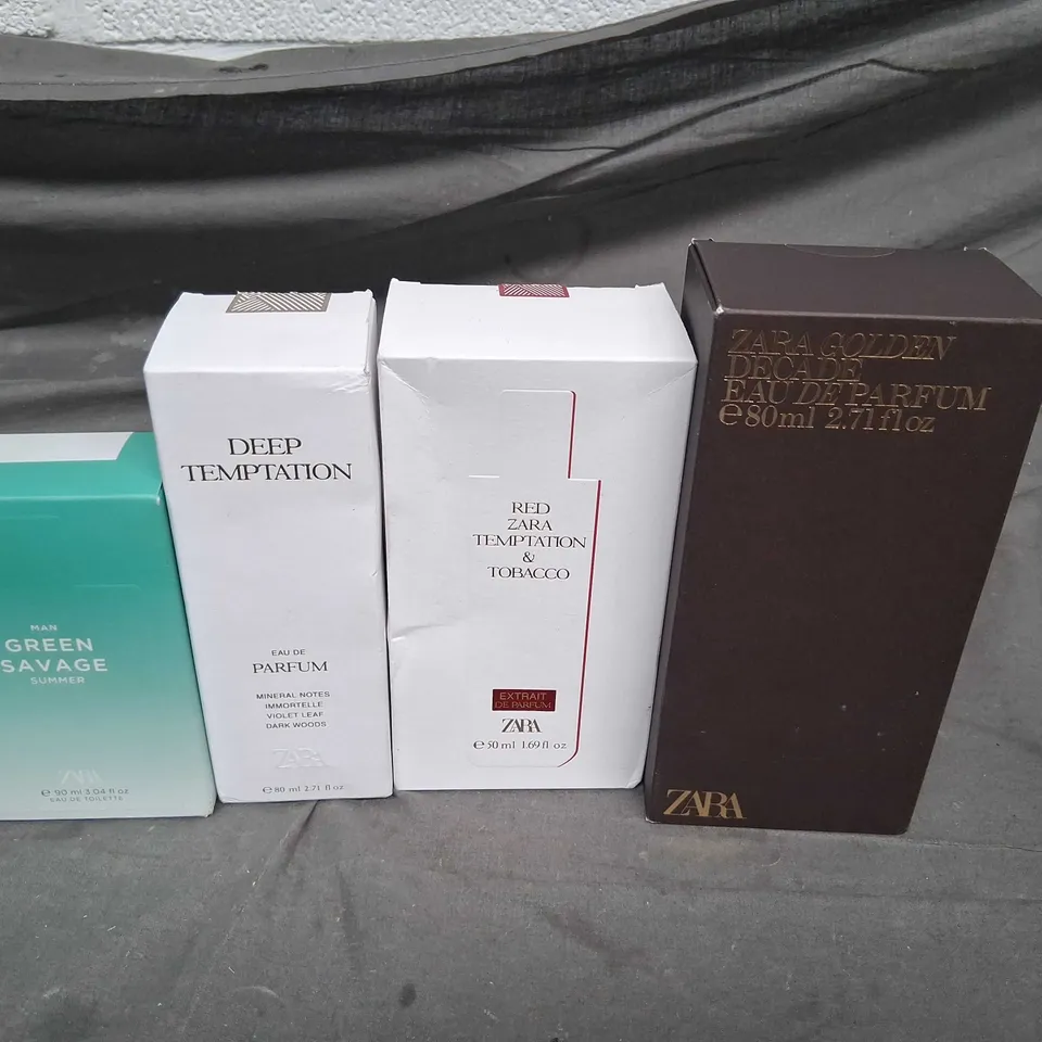 APPROXIMATELY SEVEN ASSORTED ZARA FRAGRANCES 