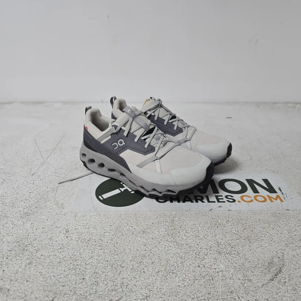 ON RUNNING GREY CLOUD SNEAKERS UK 8