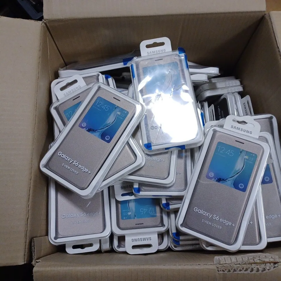 APPROXIMATELY 100 SAMSUNG GALAXY S6 EDGE+ S VIEW COVER CASES