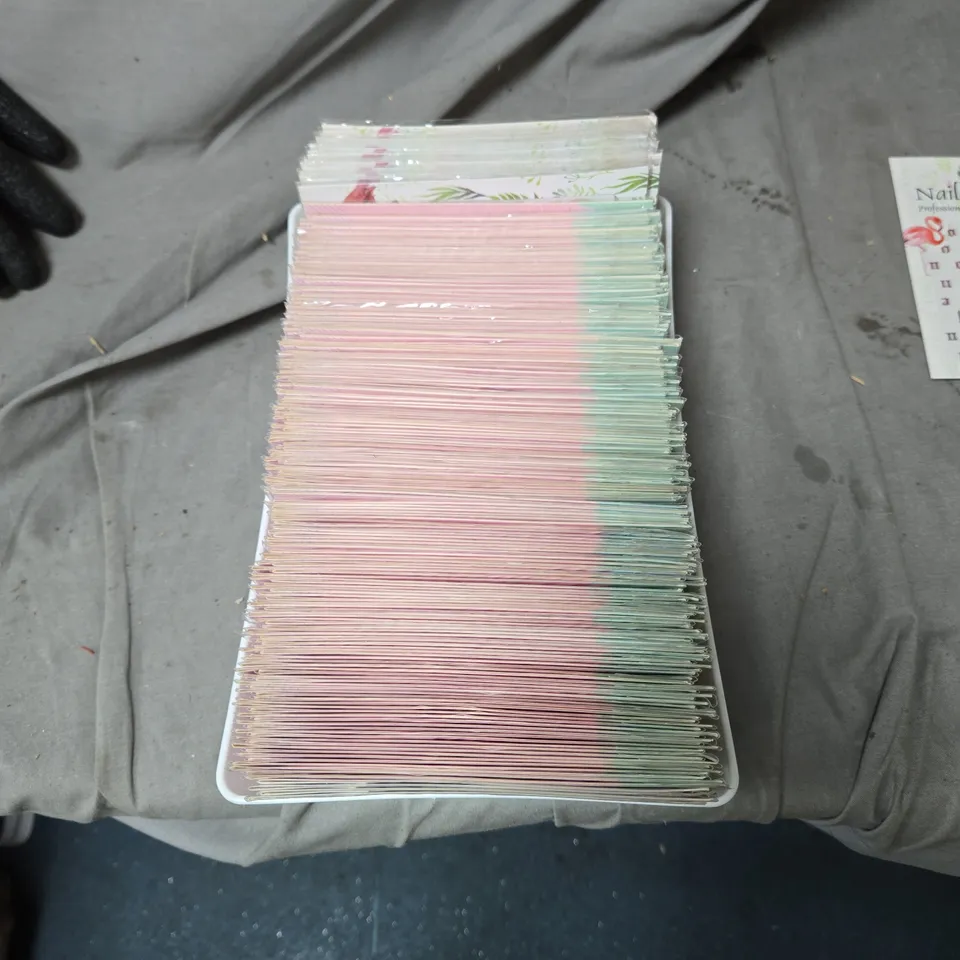 NAIL ART STICKERS – 3 PACKS, ASSORTED DESIGNS