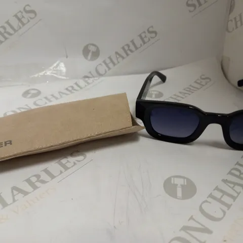 MELLER GM-TUTAZURE BLACK FRAMED SUNGLASSES 