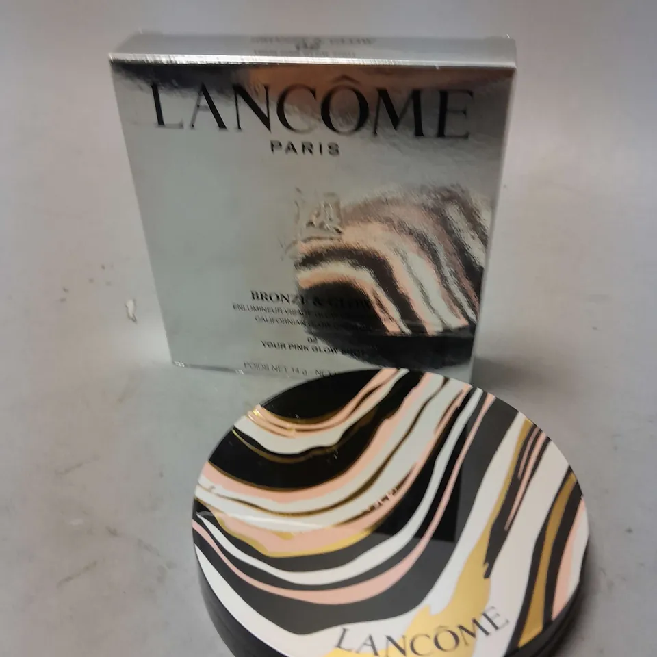 LANCOME - BRONZE & GLOW PALETTE - # 02 YOUR PINK GLOW SHOT 14G/0.49OZ