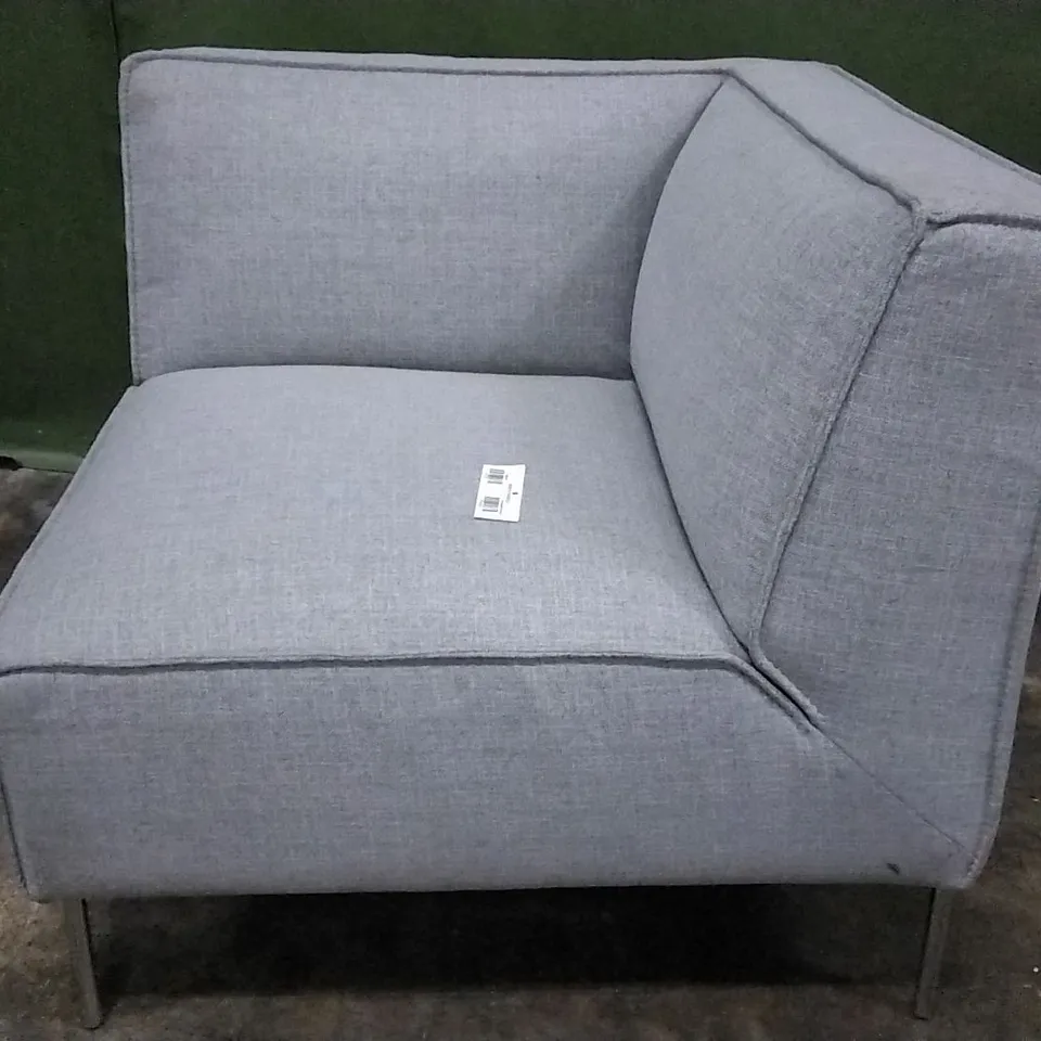 DESIGNER GREY CORNER SOFA