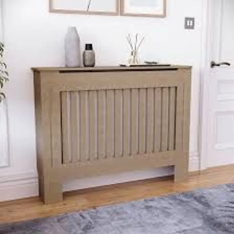 BOXED CHELSEA RADIATOR COVER, MEDIUM - UNFINISHED (1 BOX)
