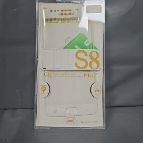 BOX OF APPROXIMATELY 40 4D GLASSES SCREEN PROTECTOR FOR WHITE S6 EDGE 