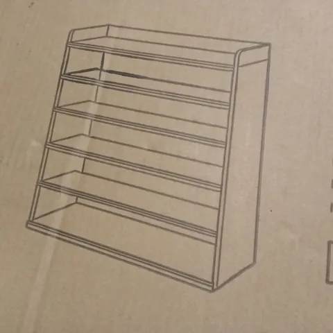BOXED NEO WHITE SHELVING UNIT