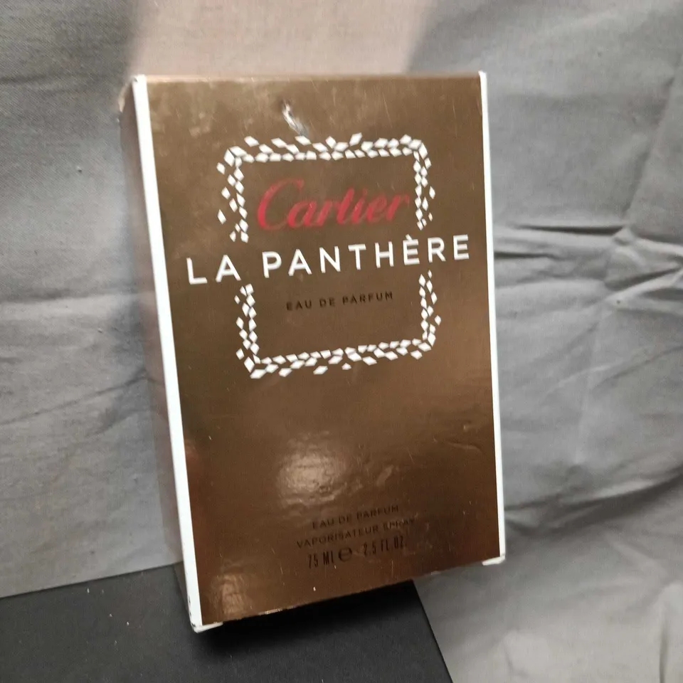 LOT OF 3 CARTIER LA PANTHERE EAU DE PARFUM PART BOTTLES