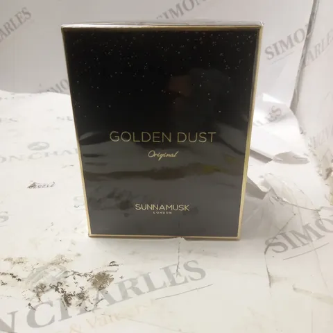 BOXED AND SEALED GOLDEN DUST SUNNAMUSK LONDON 50ML