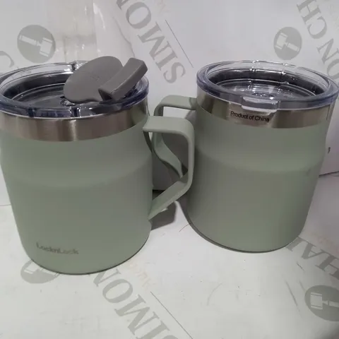 LOCKNLOCK SET OF INSULATED MUGS