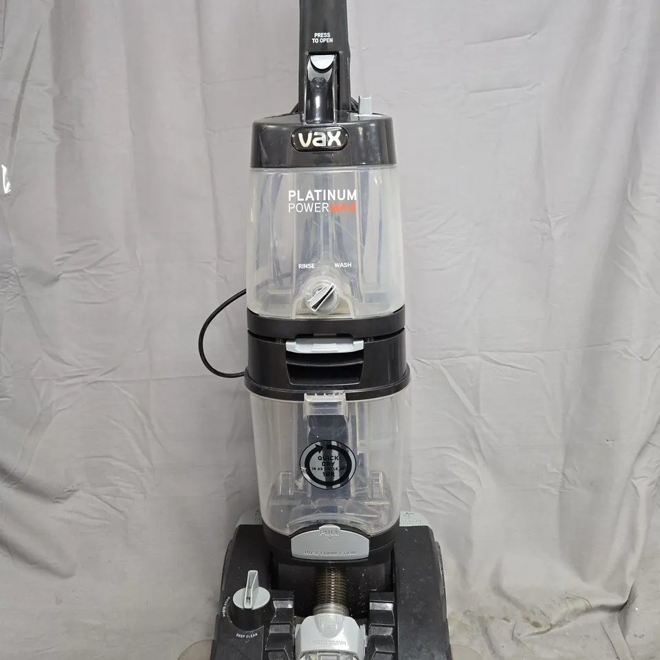 VAX PLATINUM POWER MAX CARPET CLEANER UNBOXED