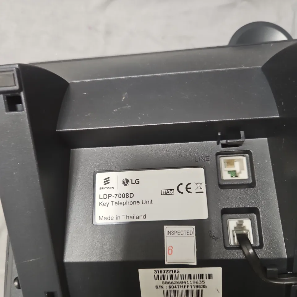 ERICSSON LG LDP-7008D KEY TELEPHONE UNIT