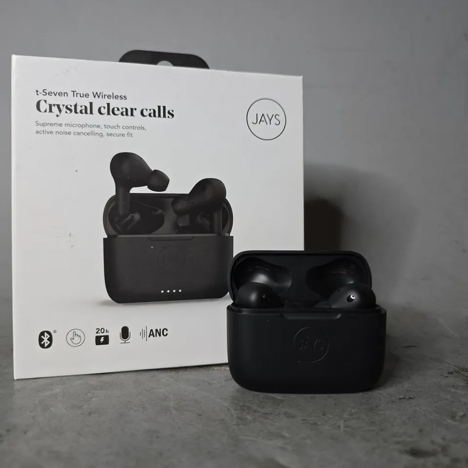 BOXED JAYS T-SEVEN TRUE WIRELESS EARBUDS
