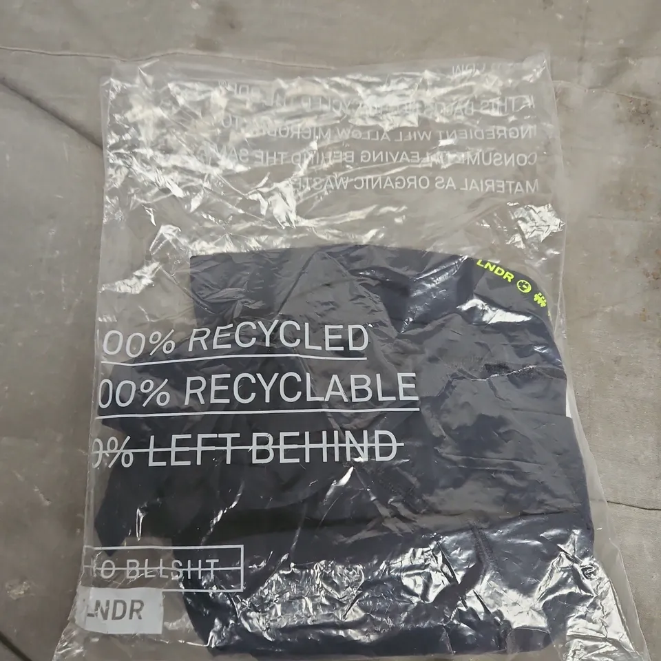 BAGGED LNDR THE LIMITLESS BIKE SHORT 7.5" IN OUTERSPACE BLUE - SMALL