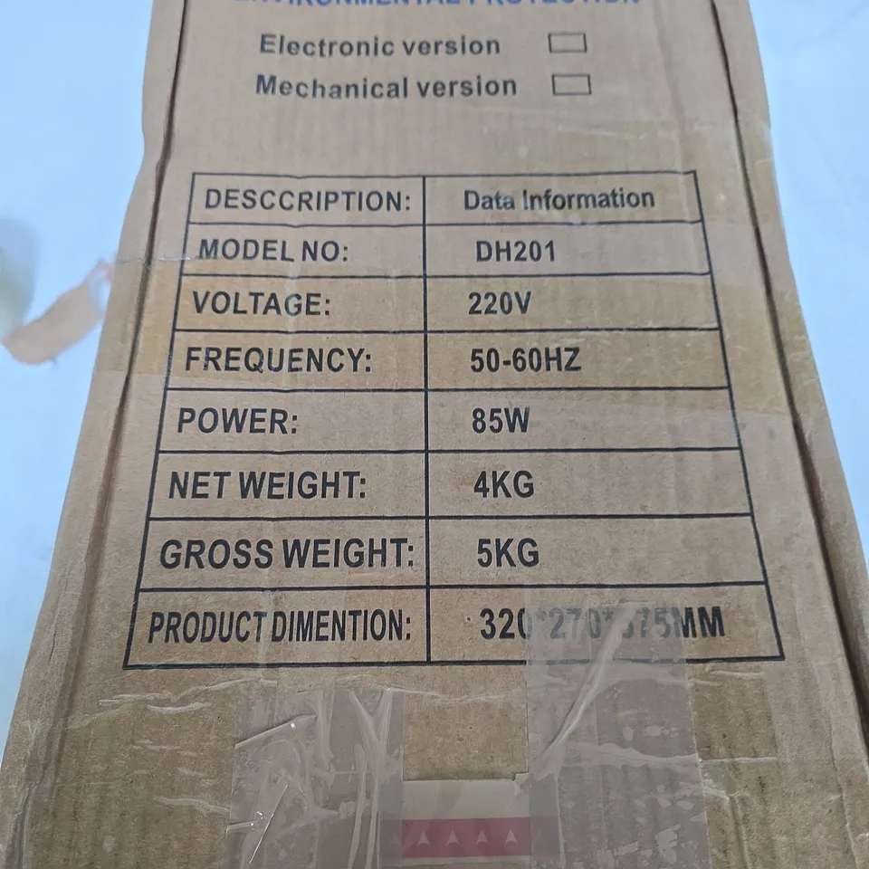 DH201 EVAPORATIVE AIR COOLER – 85W, 220V, BOXED