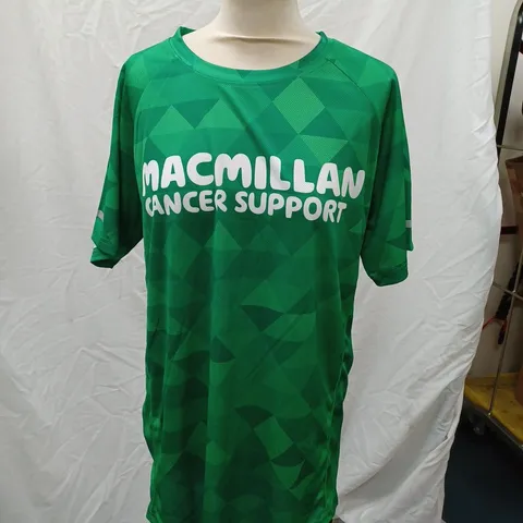 MACMILLAN CANCER SUPPORT TSHIRT SIZE L