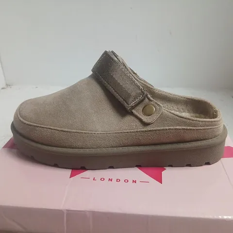 SOLE MUSHROOM MICRO SLIPPERS (UK 6) – SLIP-ON MULE STYLE
