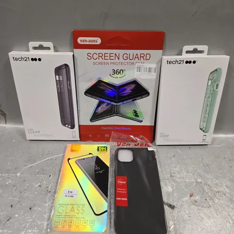 APPROXIMATELY 100 ASSORTED SMARTPHONE ACCESSORIES TO INCLUDE PROTECTIVE CASES & SCREEN PROTECTORS ETC	