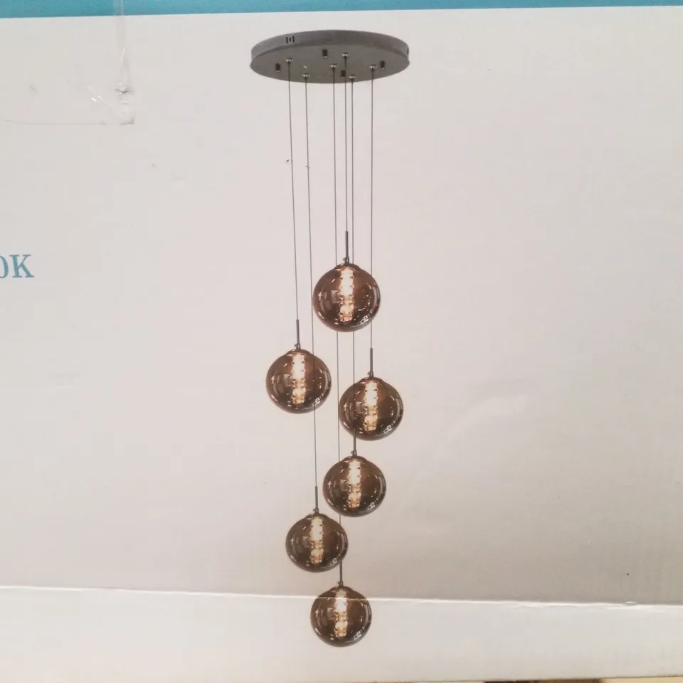 BOXED CBJKTX PENDANT LIGHT 6-LIGHT 