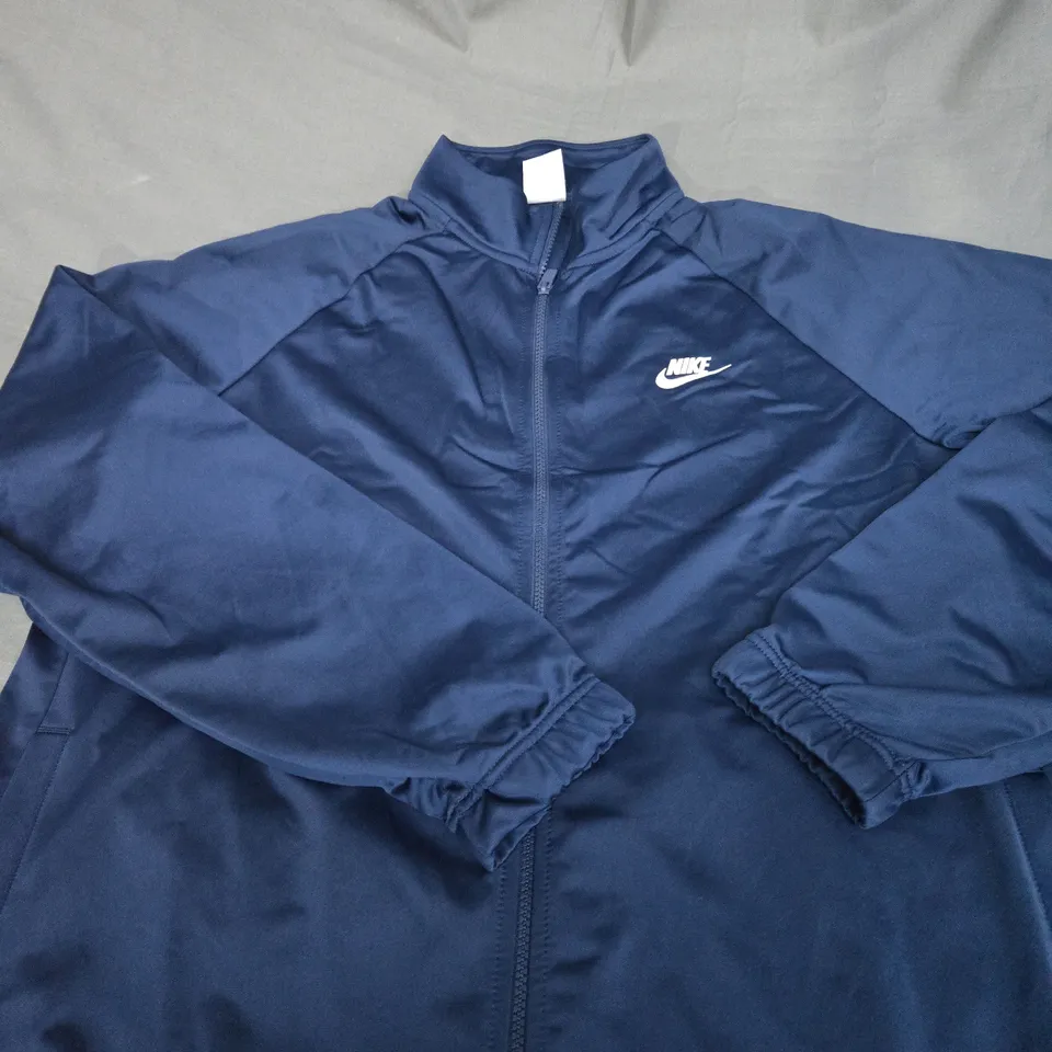 NIKE LOGO CASUAL ZIP JACKET SIZE L