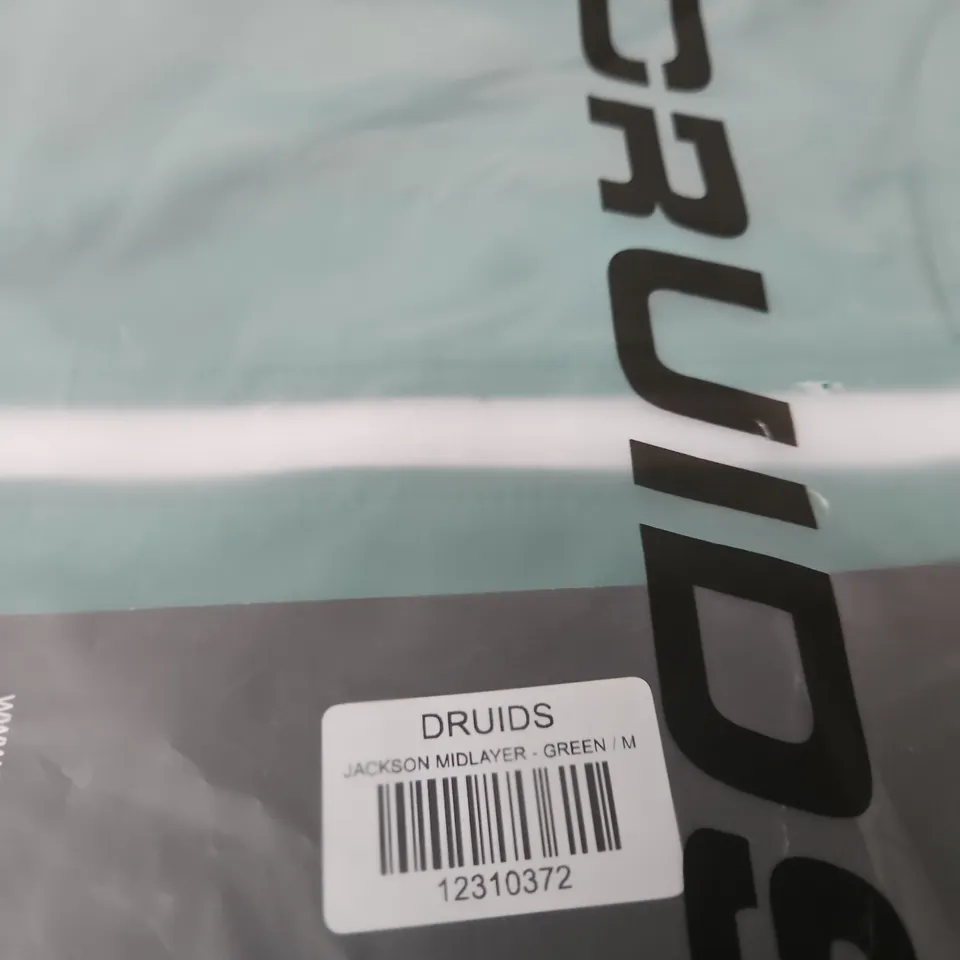 DRUIDS JACKSON MIDLAYER – GREEN – UK M (M)