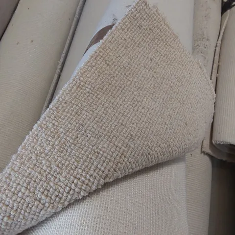 ROLL OF QUALITY RARE BREEDS LOOP LINEN CARPET - APPROXIMATELY 5 x 1.89m