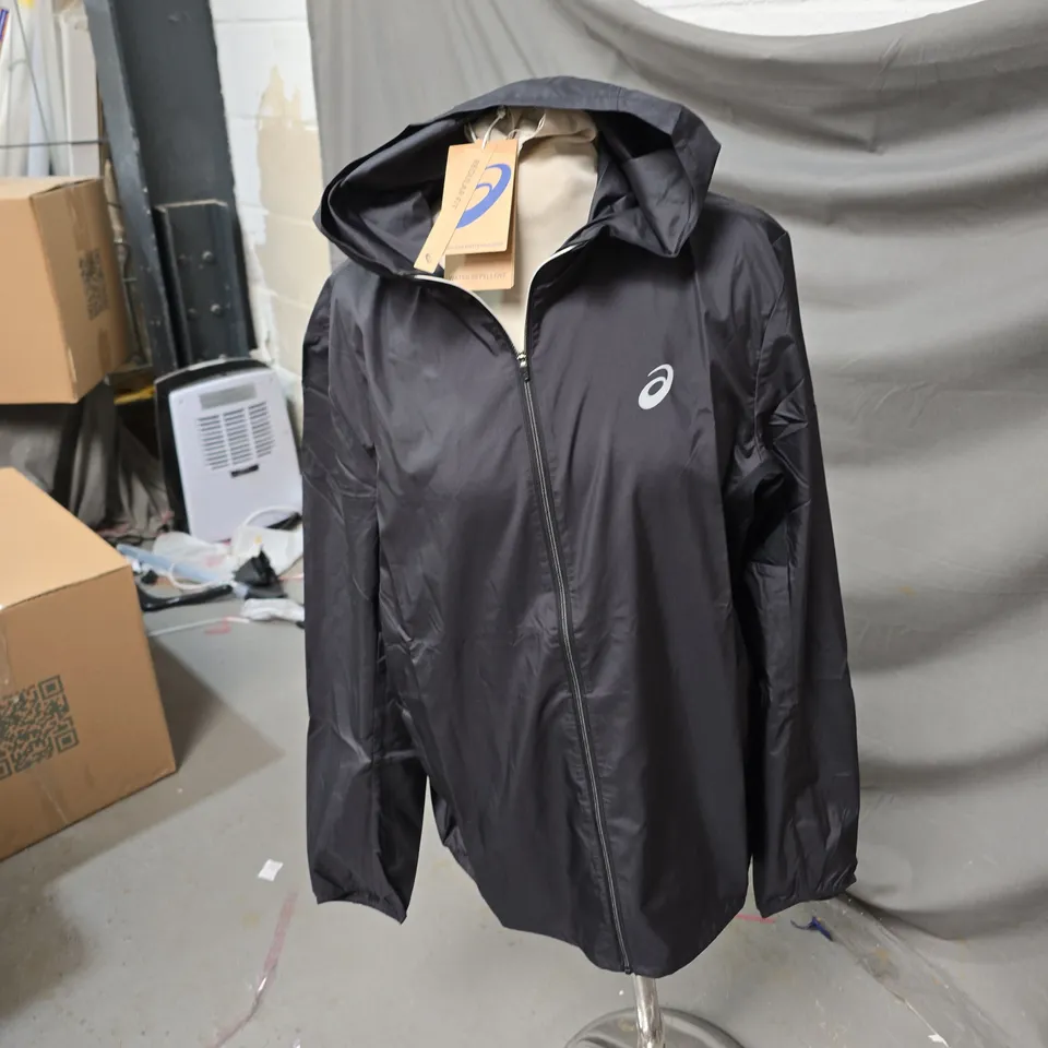 ASICS CORE JACKET – RUNNING, MEN'S, BLACK, SIZE M