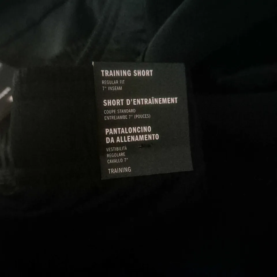 ADIDAS TRAINING SHORTS – BLACK, REGULAR FIT, 7IN INSEAM