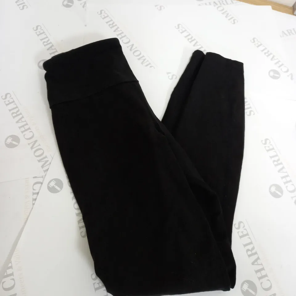 BAMBOO CLOTHING BLACK LEGGINGS SIZE 10