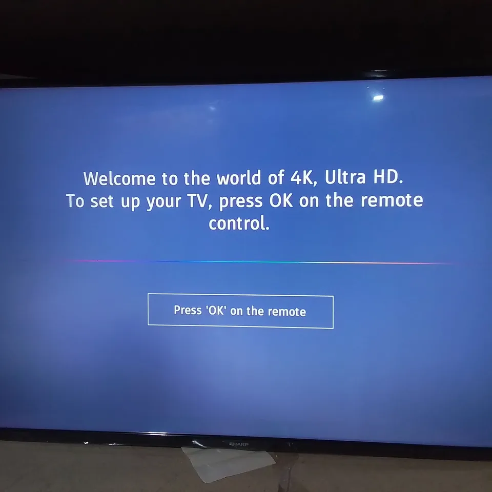 UNBOXED SHARP SMART TV 4K UHD 42" 4K ULTRA HD 42CJ2K