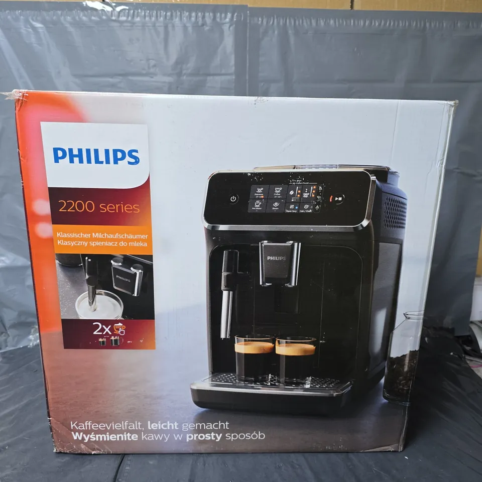 PHILIPS EP2 FULLY AUTOMATIC COFFEE MACHINE